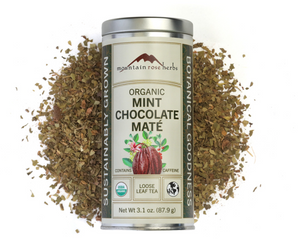 
                  
                    Load image into Gallery viewer, Mint Chocolate Maté Organic | Loose Leaf Tea | 3.1 Ounces
                  
                